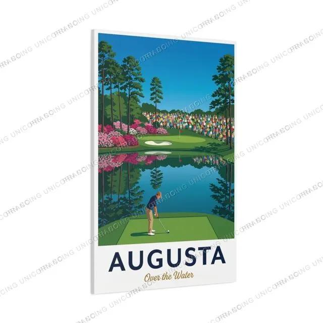 Augusta — Par 3 Over Water travel poster