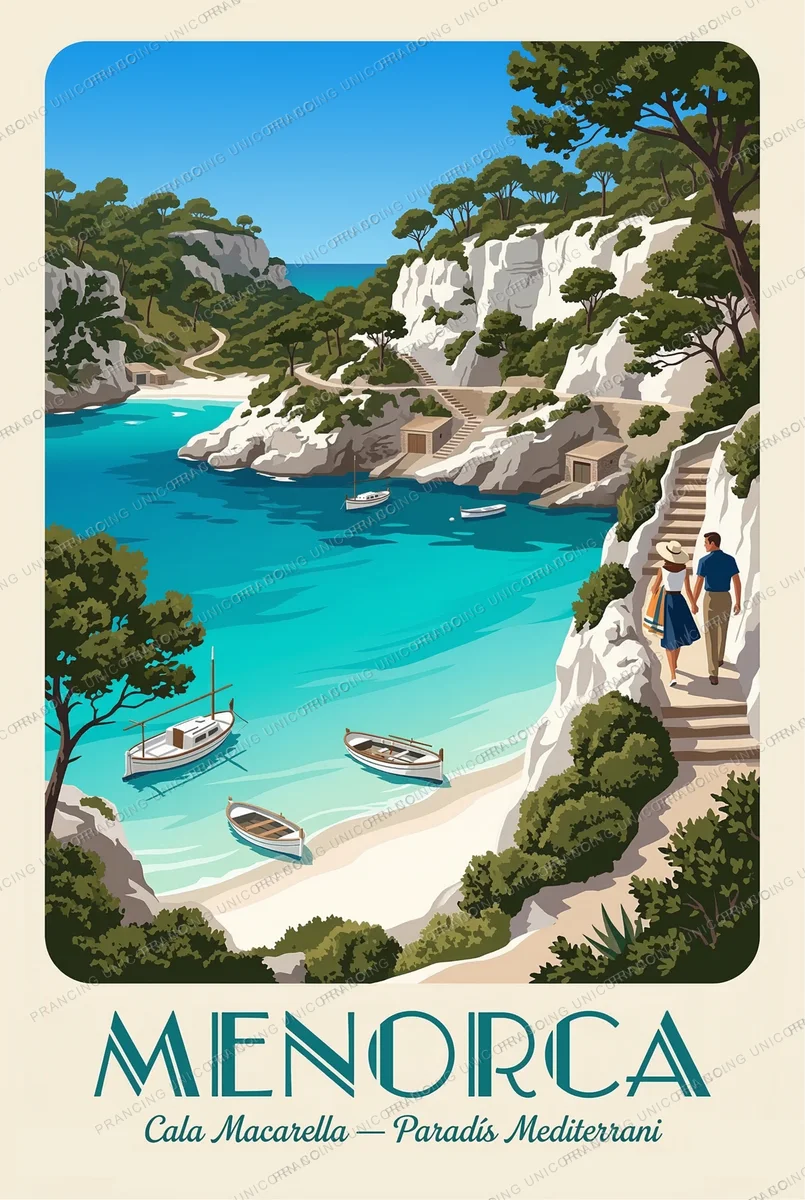 Byron Bay travel poster