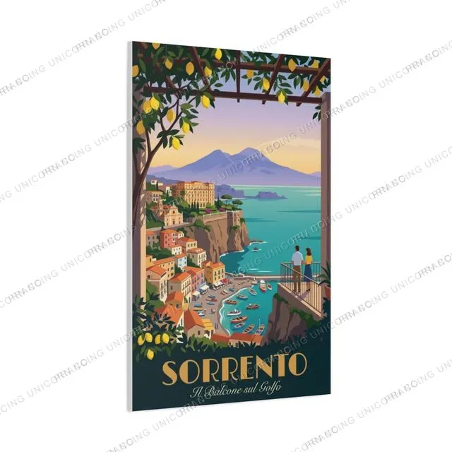 Sorrento — Lemon Grove travel poster