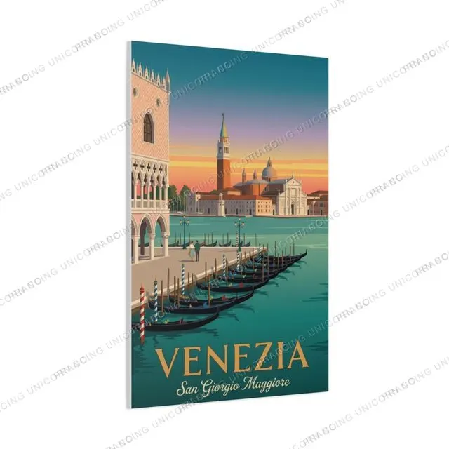 Venice — San Giorgio Maggiore travel poster